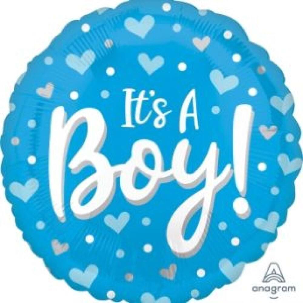 It`s a boy/baby boy balloon 22cm
